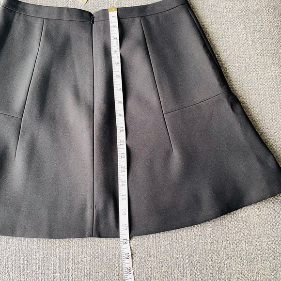 J. CREW Black A-line Skirt - Picture 3 of 4